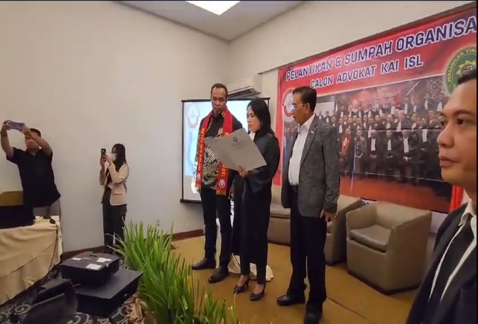 Pelantikan Advokat Organisasi DPD KAI DKI Jakarta 21 Okto...